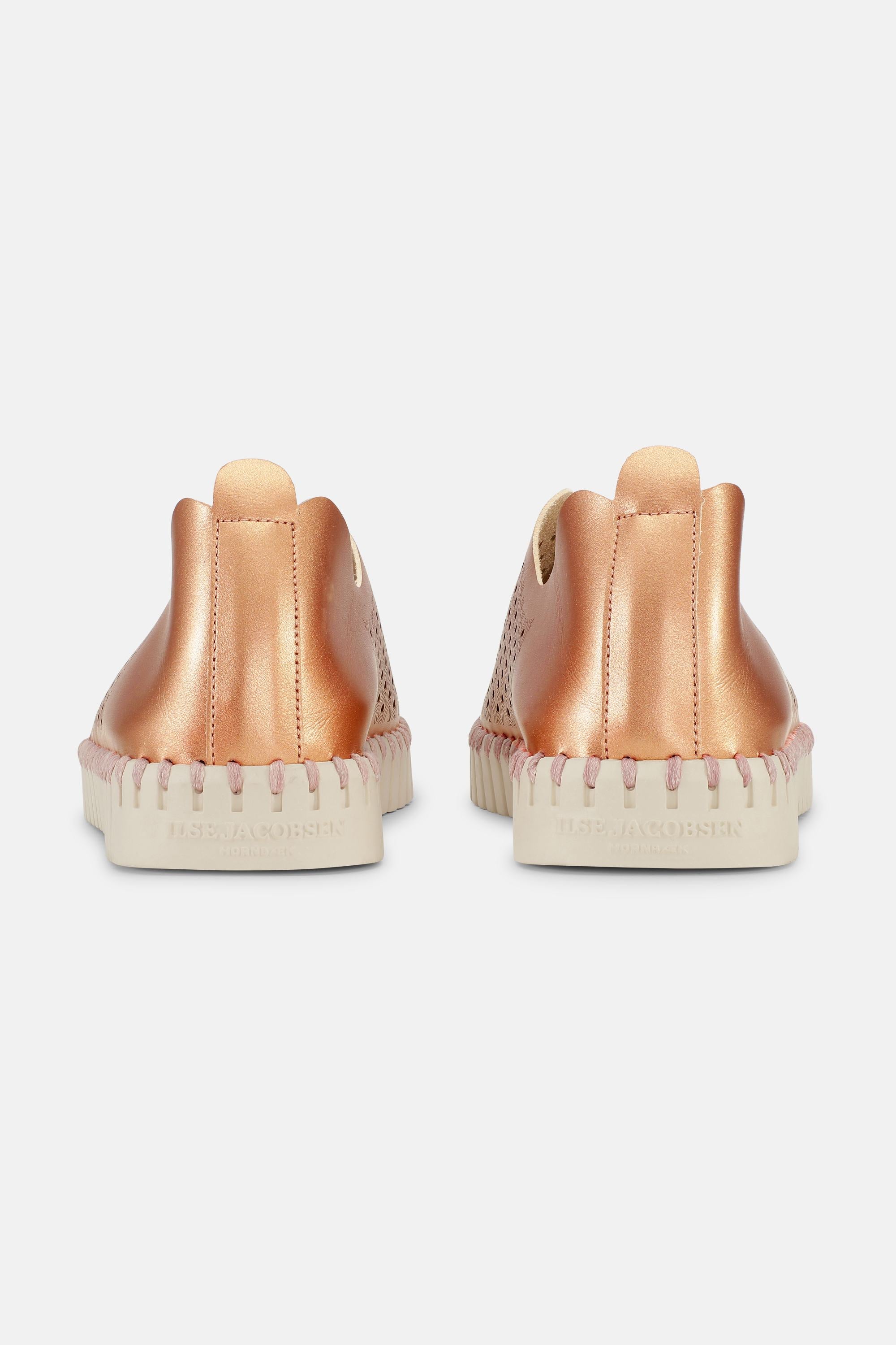 Tulip Sko Metallic - Rose Gold